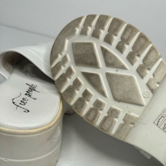 Free people poolside slide sandals size 39 - Picture 7 of 8